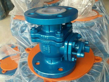 化工廠(chǎng)專(zhuān)用襯氟球閥 廣州精工法蘭襯氟球閥Q41F46-16C詳解與高清圖片展示